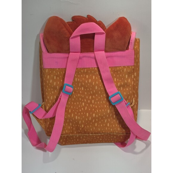 Disney Store Bambi Furrytale Bag Backpack (Markings on inner flap, see pics)